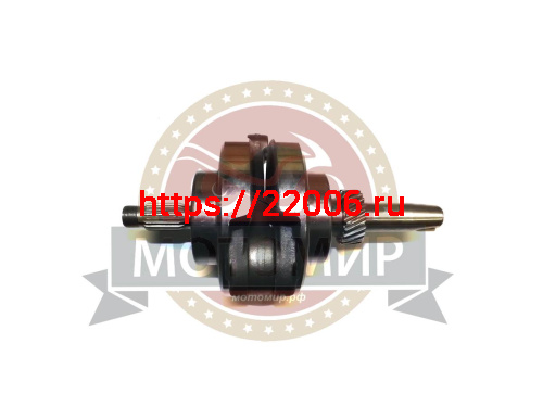 Коленвал 163FML CG200 Хантер, Симплер, палец 15 мм Коленвал 163FML CG200 Хантер, Симплер, палец 15 мм