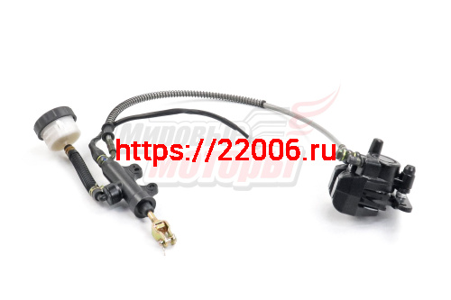 Гидравлика задн. тормоза ATV L 640mm (м/у креп.отверст. 95мм)TRAMP