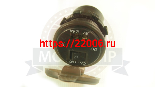 Гнездо USB с выключателем и вольтметром, 587 фото 4 Гнездо USB с выключателем и вольтметром, 587 фото 4