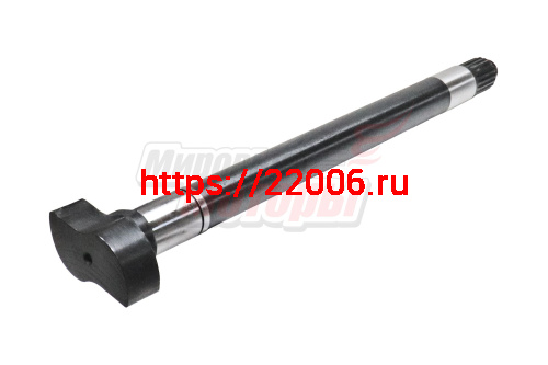 Вал тормозной кулачковый задний правый L=550 HOWO (AZ9231340227) Вал тормозной кулачковый задний правый L=550 HOWO (AZ9231340227)
