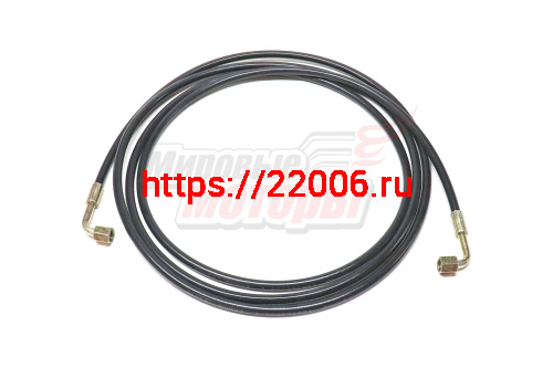 Шланг подъема кабины двухколенный L=3500 HOWO (WG1642440072) Шланг подъема кабины двухколенный L=3500 HOWO (WG1642440072)