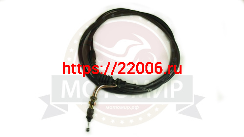 Трос газа L-1900мм, ход-110мм скутер CITY PG (084) (с ухом) Трос газа L-1900мм, ход-110мм скутер CITY PG (084) (с ухом)