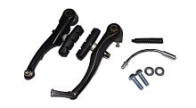 Тормоз V-brake передний, алюминий,TREKKING/CITY/MTB, рамки 110мм, направляющая 90 (EVВ -08)