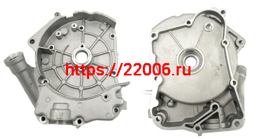 Крышка картера правая с маслозаливной горловиной 152QMI/157QMJ 125/150сс Крышка картера правая с маслозаливной горловиной 152QMI/157QMJ 125/150сс