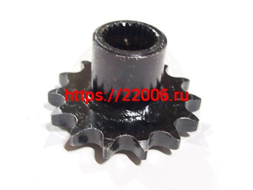 Звезда 14 зуб. (530) (d25) цепи, ведущая ATV HAMMER (мелкий шлиц) ( 116322901073201 ) Звезда 14 зуб. (530) (d25) цепи, ведущая ATV HAMMER (мелкий шлиц) ( 116322901073201 )