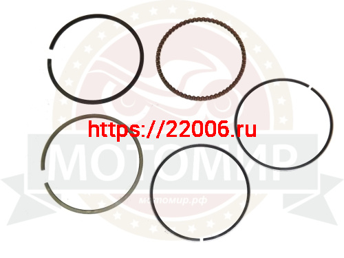 Кольца поршневые 4х такт. 50,00 мм GY6, Delta100 Кольца поршневые 4х такт. 50,00 мм GY6, Delta100