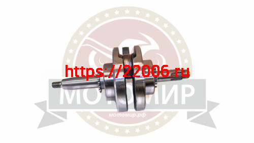 Коленвал 1Р54FMI 125/130сс Шторм/Fighter125 палец 13 мм фото 4