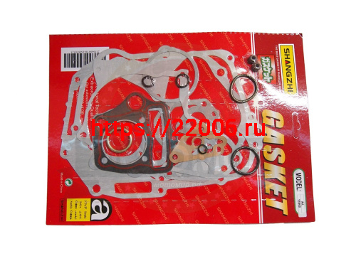 Набор прокладок двигателя Альфа Дельта Zodiak 52,4 мм 110сс (полный) Набор прокладок двигателя Альфа Дельта Zodiak 52,4 мм 110сс (полный)