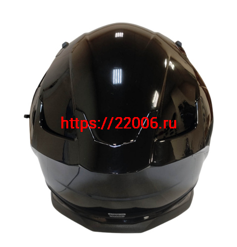 Шлем интеграл COBRA EC H153, черный глянцевый, с очками, размер M фото 5 Шлем интеграл COBRA EC H153, черный глянцевый, с очками, размер M фото 5