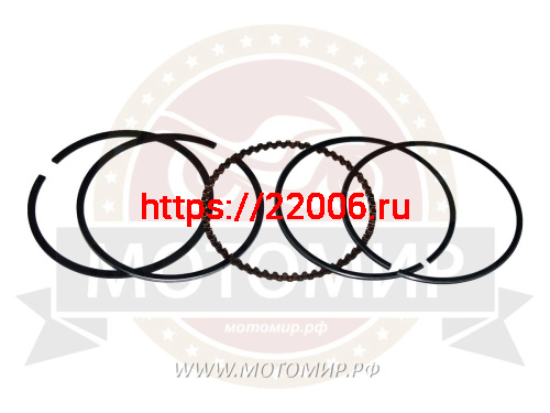Кольца поршневые 4х такт. 51,00 мм GY6-100