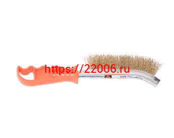 Щетка металлическая с пластиковой ручкой 44011-AD Щетка металлическая с пластиковой ручкой 44011-AD