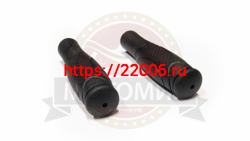 Грипсы для велосипеда 130мм, d-22,2мм, резина, черные, литые фото 3 Грипсы для велосипеда 130мм, d-22,2мм, резина, черные, литые фото 3