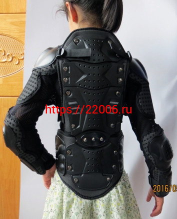 Защита тела (черепаха) THUNDER WOLF Kids АМ02 черная (M 120 cm.) Защита тела (черепаха) THUNDER WOLF Kids АМ02 черная (M 120 cm.)