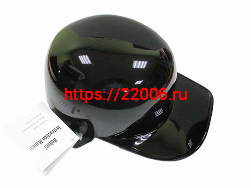 Мотошлем кепка (черный) (XL)