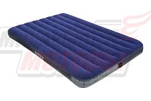 Матрас кемпинговый флок 137х191х25 см без насоса (64758) INTEX