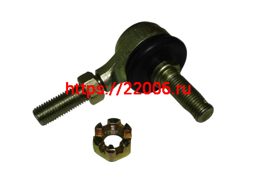 Наконечник рулевой тяги с ПЫЛЬНИКОМ в комплекте Тermit, Евенжер левая резьба  (ПР)