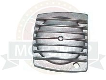 Крышка головки цилиндра Альфа 110, Zodiak, Питбайк 152FMI, 152FMH, квадрат левая "Ребристая"