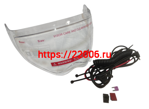 Шлем кроссовый со стеклом (туринг) СНЕГОХОДНЫЙ COBRA EC H331, черный, с ПОДОГРЕВОМ ВИЗОРА, размер L фото 5 Шлем кроссовый со стеклом (туринг) СНЕГОХОДНЫЙ COBRA EC H331, черный, с ПОДОГРЕВОМ ВИЗОРА, размер L фото 5