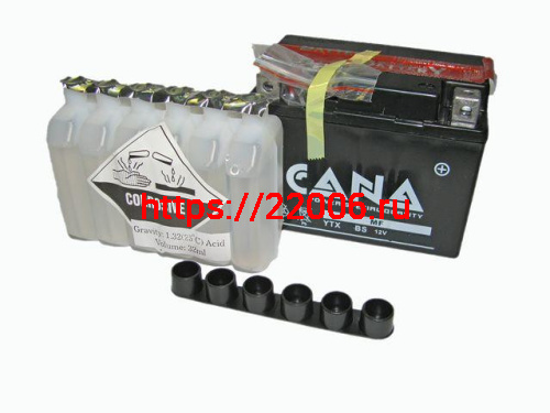 Аккумулятор CANA 12v/14hr YTX16-BS (220EN, MF, 150*87*161, 4кг +) 4 Аккумулятор CANA 12v/14hr YTX16-BS (220EN, MF, 150*87*161, 4кг +) 4