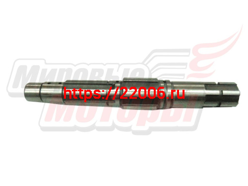 Вал вторичный КПП 163FML-2 (200cc),167FMM (250CC) Вал вторичный КПП 163FML-2 (200cc),167FMM (250CC)