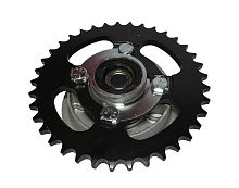 Звезда 37 зуб. (428) цепи, задняя  в сборе с основанием XTRAIL (F15-3)