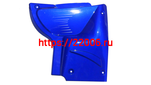 Облицовка двигателя боковая левая, трицикл АЯКС-030/035 (S-P59C0651DXU) синяя