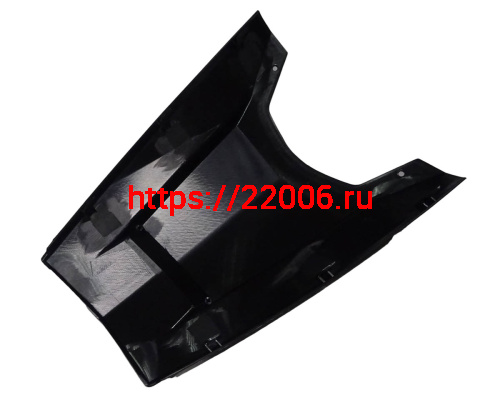 Облицовка капота ATV BRAVO (черная ) пластик с 2022 года фото 2
