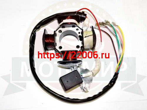 Зажигание 157FMI голое (без маховика) (статор CG125 , Симплер, Хантер, CrossFire) 4 катушки (3108) фото 2 Зажигание 157FMI голое (без маховика) (статор CG125 , Симплер, Хантер, CrossFire) 4 катушки (3108) фото 2