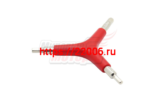 Ключ Y-образный шестигранный внутренний 4/5/6 мм KL-9736 Ключ Y-образный шестигранный внутренний 4/5/6 мм KL-9736