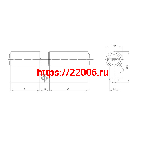 Цилиндровый Ajax (Аякс) механизм (AZ200/70) AZ2000Key70 (30+10+30) CP хром фото 3 Цилиндровый Ajax (Аякс) механизм (AZ200/70) AZ2000Key70 (30+10+30) CP хром фото 3