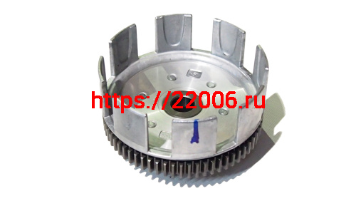 Барабан сцепления ZS190E (ZS1P62YML-2) (ZS1P62YML-2) в сборе 8 паз., 6 диск. 67Т в сборе (100071360) фото 4