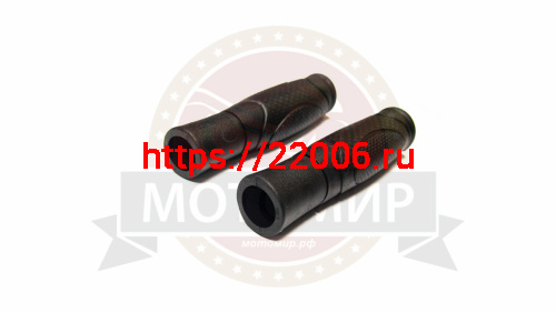 Грипсы для велосипеда 130мм, d-22,2мм, резина, черные, литые фото 2 Грипсы для велосипеда 130мм, d-22,2мм, резина, черные, литые фото 2