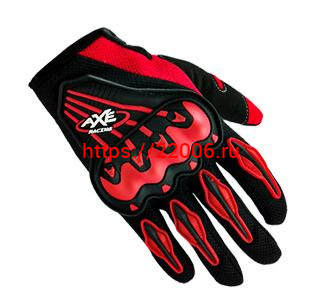 Перчатки AXE ST07 (XL) красные Перчатки AXE ST07 (XL) красные
