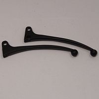 Рычаги тормоза/сцепления Альфа (черные)