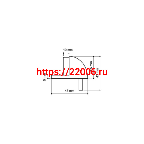 Упор Armadillo (Армадилло) дверной напольный STOPPER/ZA003 (DH003ZA) SG-4 мат.золото фото 3