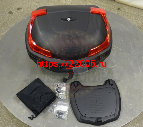 Кофр багажный мото задний CIGNA E-67 48л черный Кофр багажный мото задний CIGNA E-67 48л черный