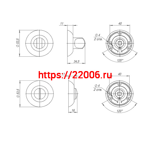 Ручка Punto (Пунто) поворотная BK6.R.TL54 (BK6 TL) ABG-6 зелёная бронза фото 3 Ручка Punto (Пунто) поворотная BK6.R.TL54 (BK6 TL) ABG-6 зелёная бронза фото 3