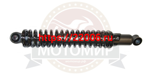 Амортизатор задний (L-340mm, D1-12mm, H1-21mm, D2-12mm, H2-21mm) МинскПЛЮС. Альфа (ПР) Амортизатор задний (L-340mm, D1-12mm, H1-21mm, D2-12mm, H2-21mm) МинскПЛЮС. Альфа (ПР)