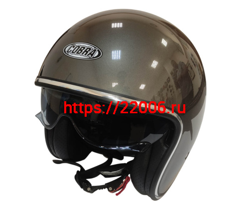 Шлем открытый COBRA EC H589, серый титан, размер S Шлем открытый COBRA EC H589, серый титан, размер S