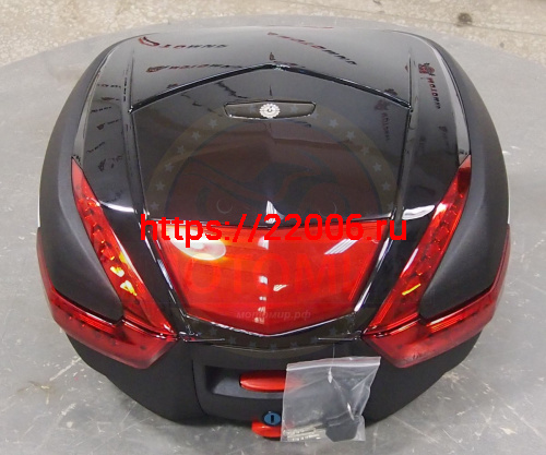 Кофр багажный мото задний CIGNA E-62 38л черный Кофр багажный мото задний CIGNA E-62 38л черный