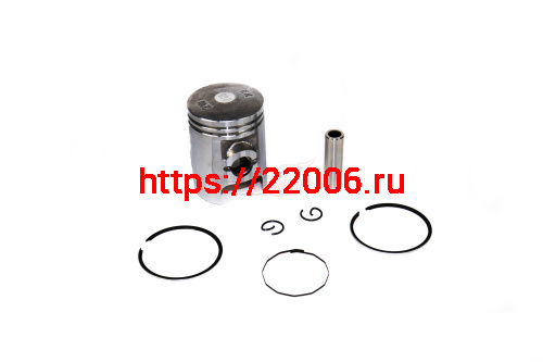 Поршень 39,25 мм Honda Dio50 (AF-18) (с кольцами, пальцем, стопор.кольц.) Поршень 39,25 мм Honda Dio50 (AF-18) (с кольцами, пальцем, стопор.кольц.)