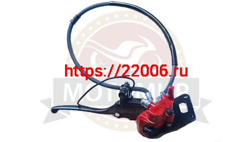 Гидравлика передняя в сборе скутер CITY (033) (L-940mm, 2 поршня) Гидравлика передняя в сборе скутер CITY (033) (L-940mm, 2 поршня)