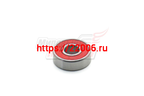 Подшипник колеса на самокат, Abec-9 (высокое кач-во, пластиковый пыльник красного цвета) Подшипник колеса на самокат, Abec-9 (высокое кач-во, пластиковый пыльник красного цвета)