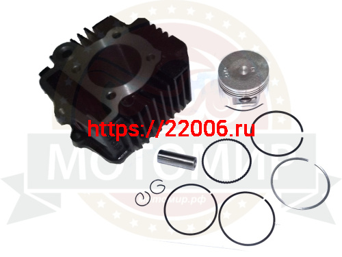 Цилиндр в сборе "Альфа, Zodiak100" 50 мм (цилиндр+поршень+палец+кольца) Цилиндр в сборе "Альфа, Zodiak100" 50 мм (цилиндр+поршень+палец+кольца)