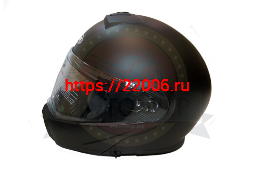 Шлем модуляр YM-929_3 "YAMAPA", (подбородок откидывается) TRANSFORMER, черный матовый, разм. L NEW фото 4 Шлем модуляр YM-929_3 "YAMAPA", (подбородок откидывается) TRANSFORMER, черный матовый, разм. L NEW фото 4