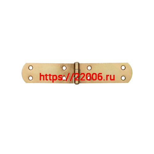 Петля Ajax (Аякс) французская LM/IN200x40x2FR YZN желтый цинк