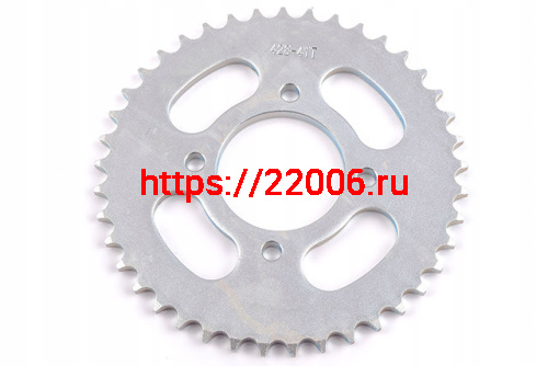 Звезда ведомая 428*41 зубьев CG125/150 TMMP Звезда ведомая 428*41 зубьев CG125/150 TMMP
