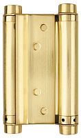 Петля Armadillo (Армадилло) пружинная двусторонняя BH586SS (125*86*1.5) SG (DAS SS 201-5") мат. золото