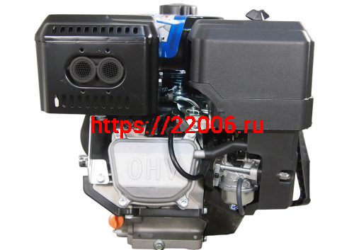 Двигатель LIFAN 20 л.с. KP 460E (вал d25 мм) ЭЛ.СТАРТЕР, с катушкой освещения 12В 18А 216Вт, релерег фото 2