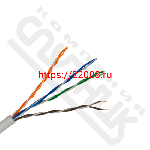 Кабель DIVISAT (С) UTP 4PR 24AWG Cu CAT 5e, PVC (0.48) 305м Кабель DIVISAT (С) UTP 4PR 24AWG Cu CAT 5e, PVC (0.48) 305м